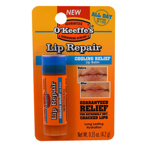 Okeeffes Lip Repair Cooling Relief Lip Balm, 0.15 Oz